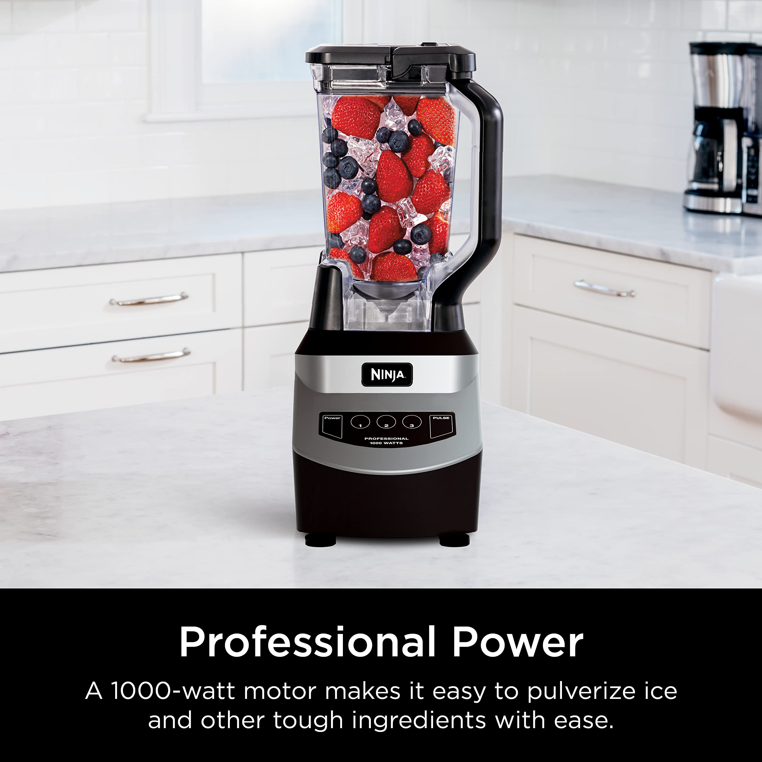 Ninja Professional Blender for Smoothies and Ice Crushing