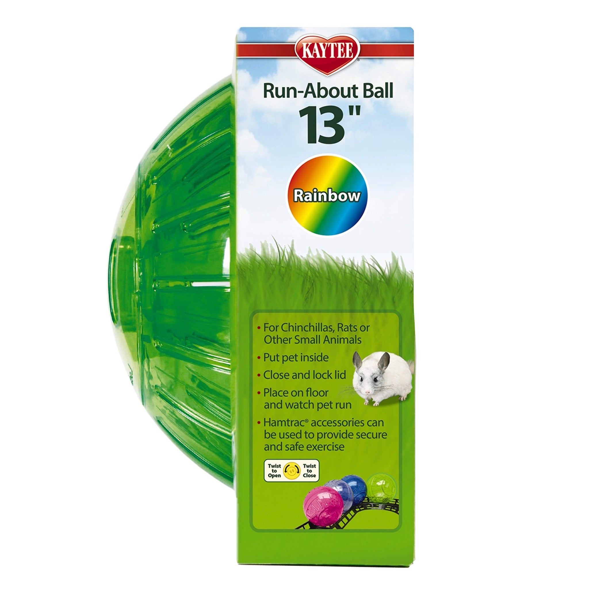 Kaytee 5 Inch Clear Exercise Ball for Dwarf Hamsters