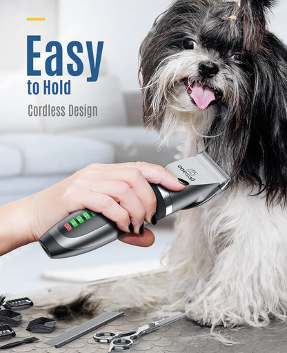 Low Noise Dog Clippers and Paw Trimmer Kit