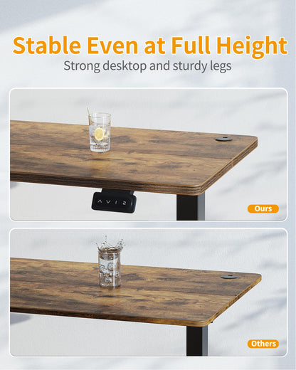 CubiCubi Adjustable Electric Standing Desk for Comfort