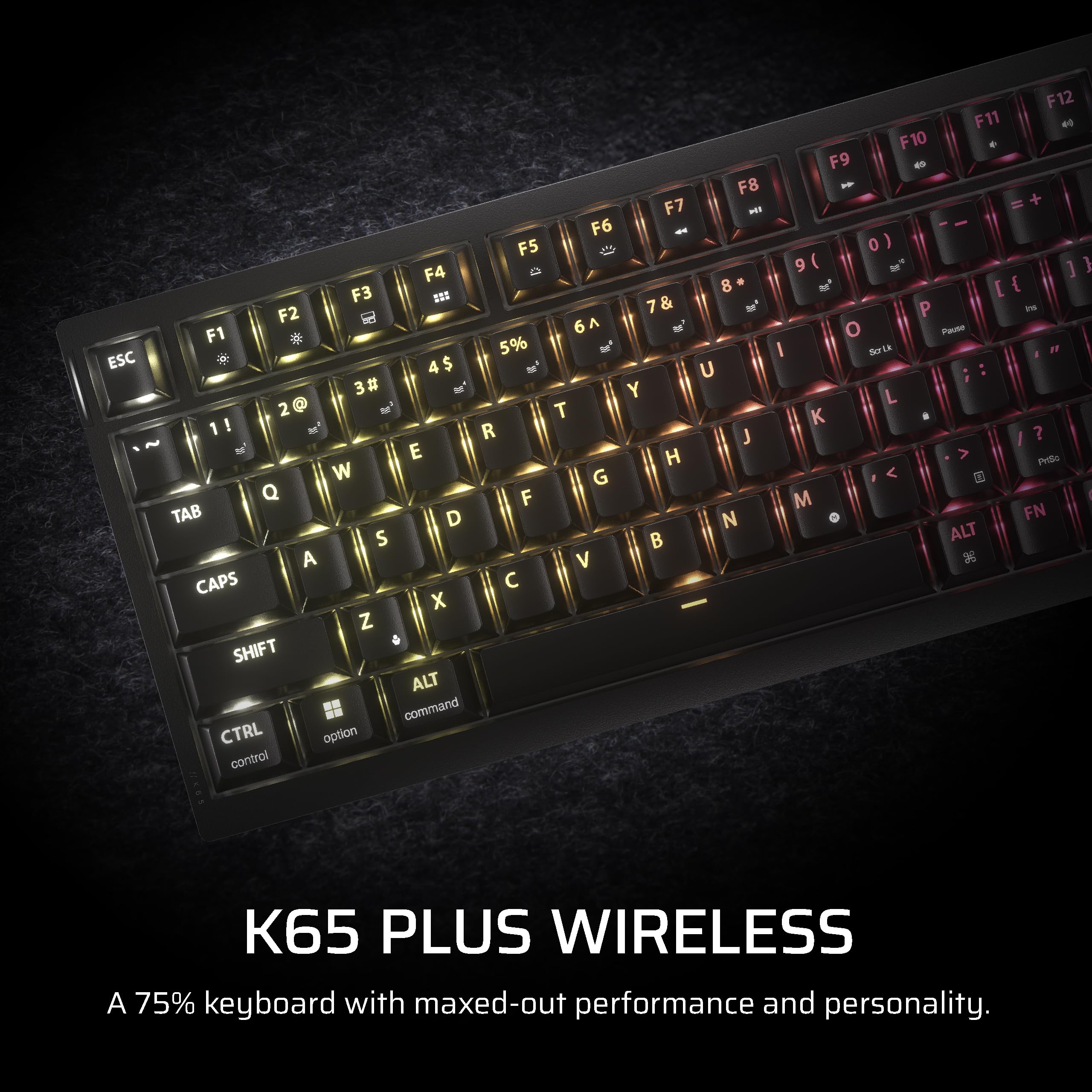 Corsair K65 Plus Wireless RGB Mechanical Gaming Keyboard