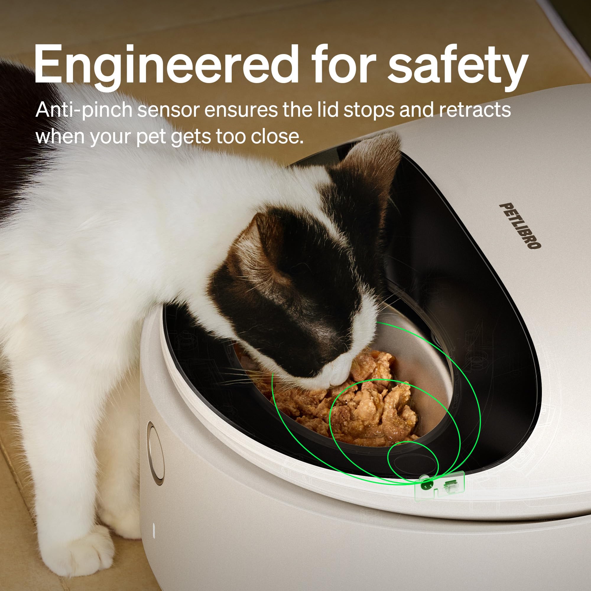 Automatic Cat Feeder with Refrigerated Fresh Meals
