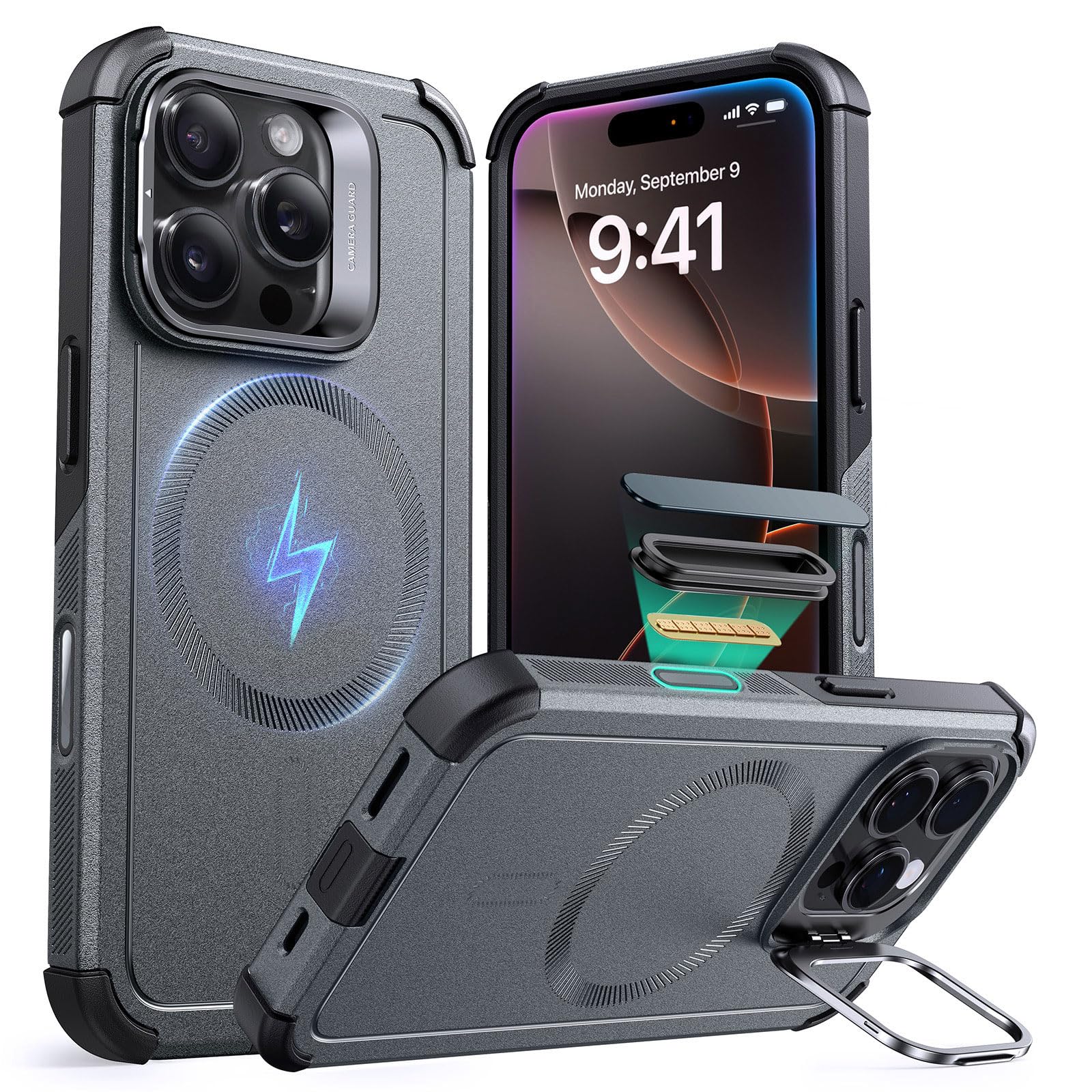 ESR iPhone 16 Pro Case with Military-Grade Protection