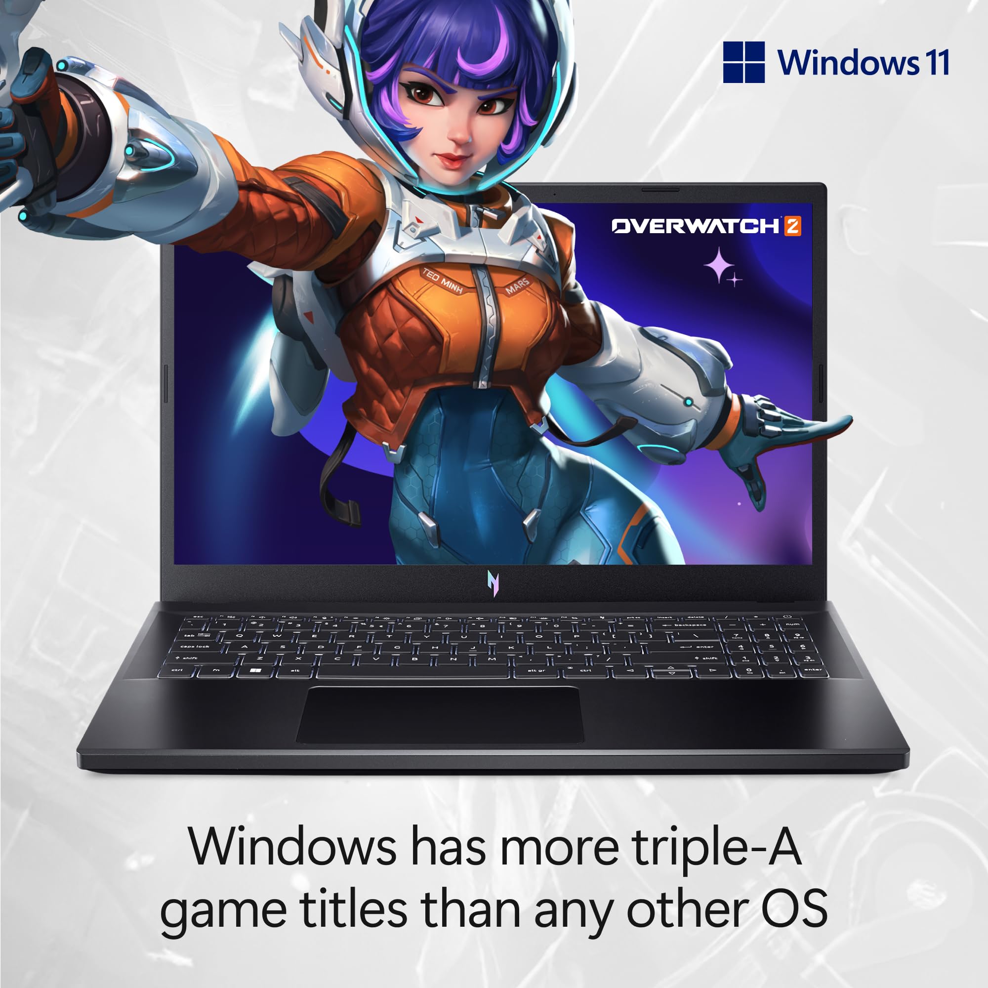 Acer Nitro V Gaming Laptop with Powerful RTX Graphics