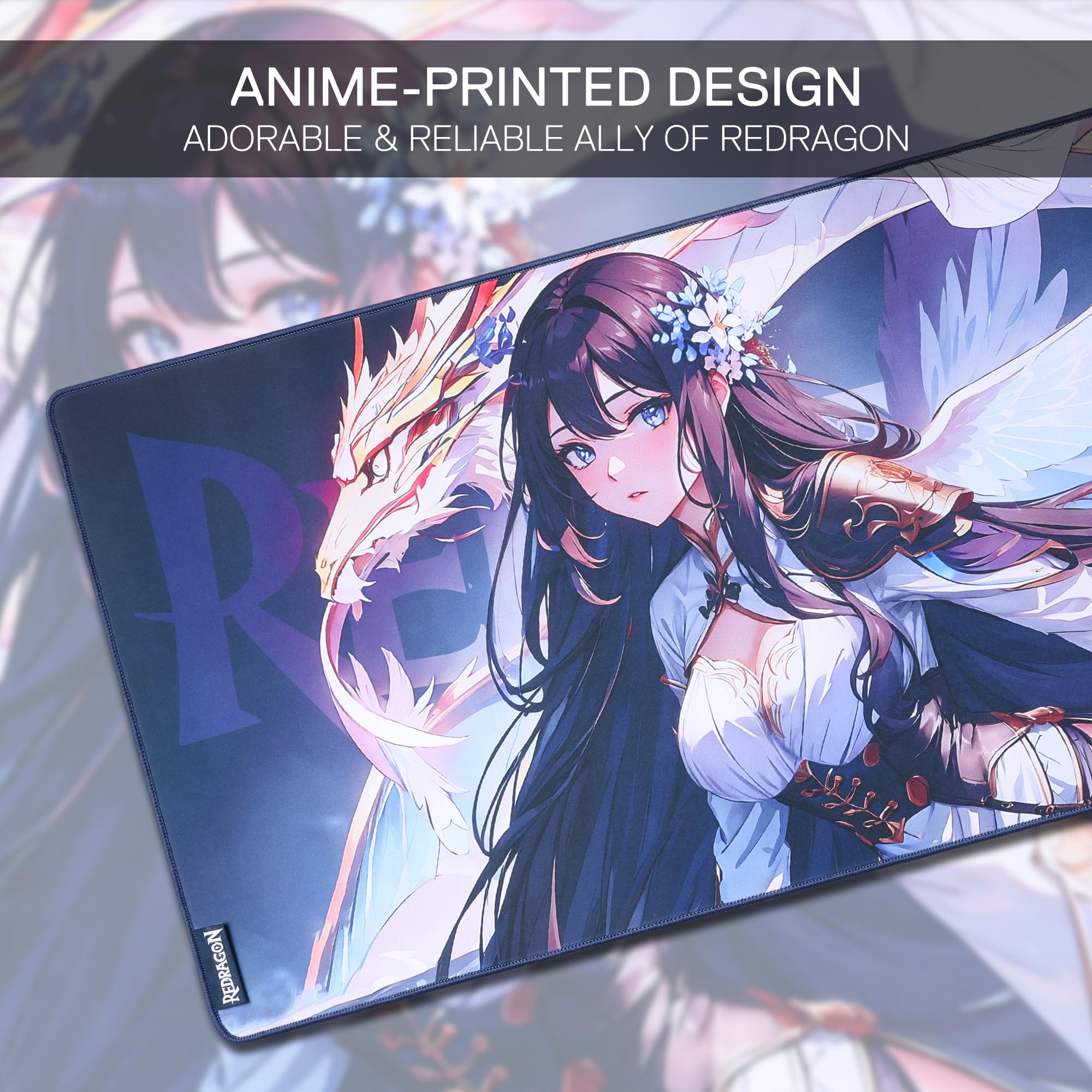 Redragon Anime Gaming Mouse Pad With Smooth Surface