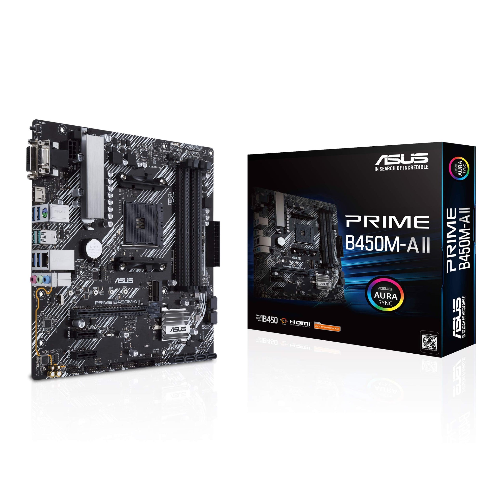 ASUS Prime B550M-A WiFi II Motherboard with PCIe 4.0