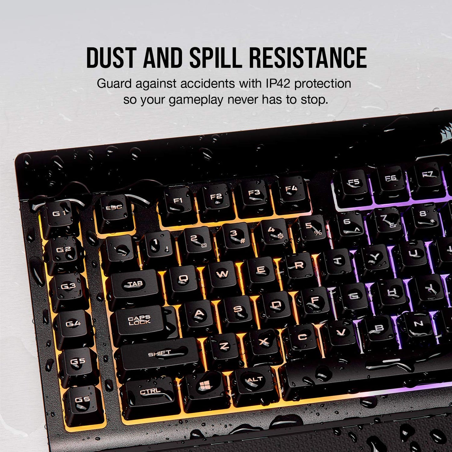 Corsair K55 RGB Pro Gaming Keyboard with Macro Keys