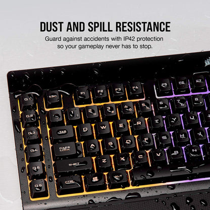 Corsair K55 RGB Pro Gaming Keyboard with Macro Keys