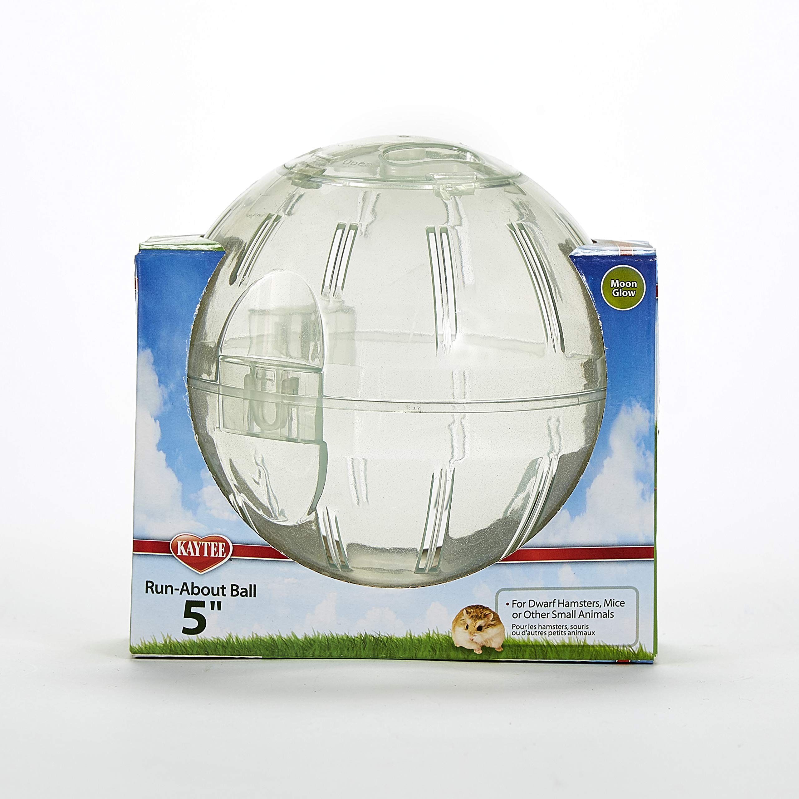 Kaytee 5 Inch Clear Exercise Ball for Dwarf Hamsters