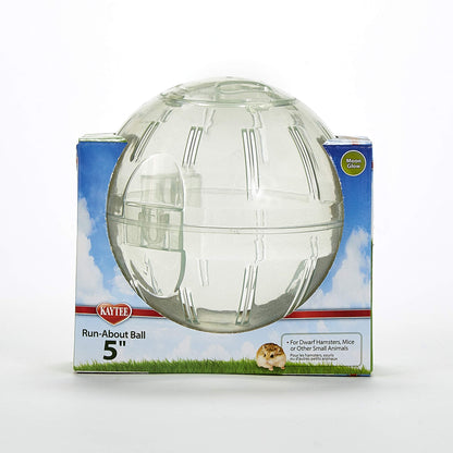Kaytee 5 Inch Clear Exercise Ball for Dwarf Hamsters