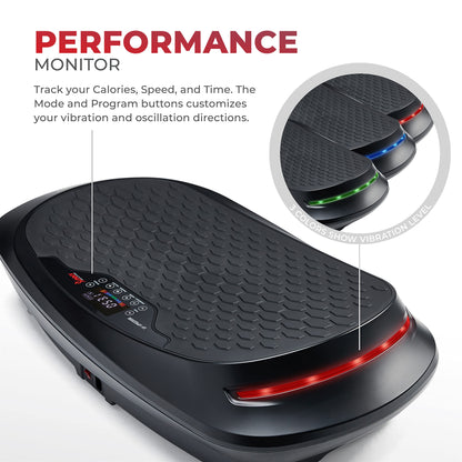 Sunny Health and Fitness Vibration Plate for Weight Loss