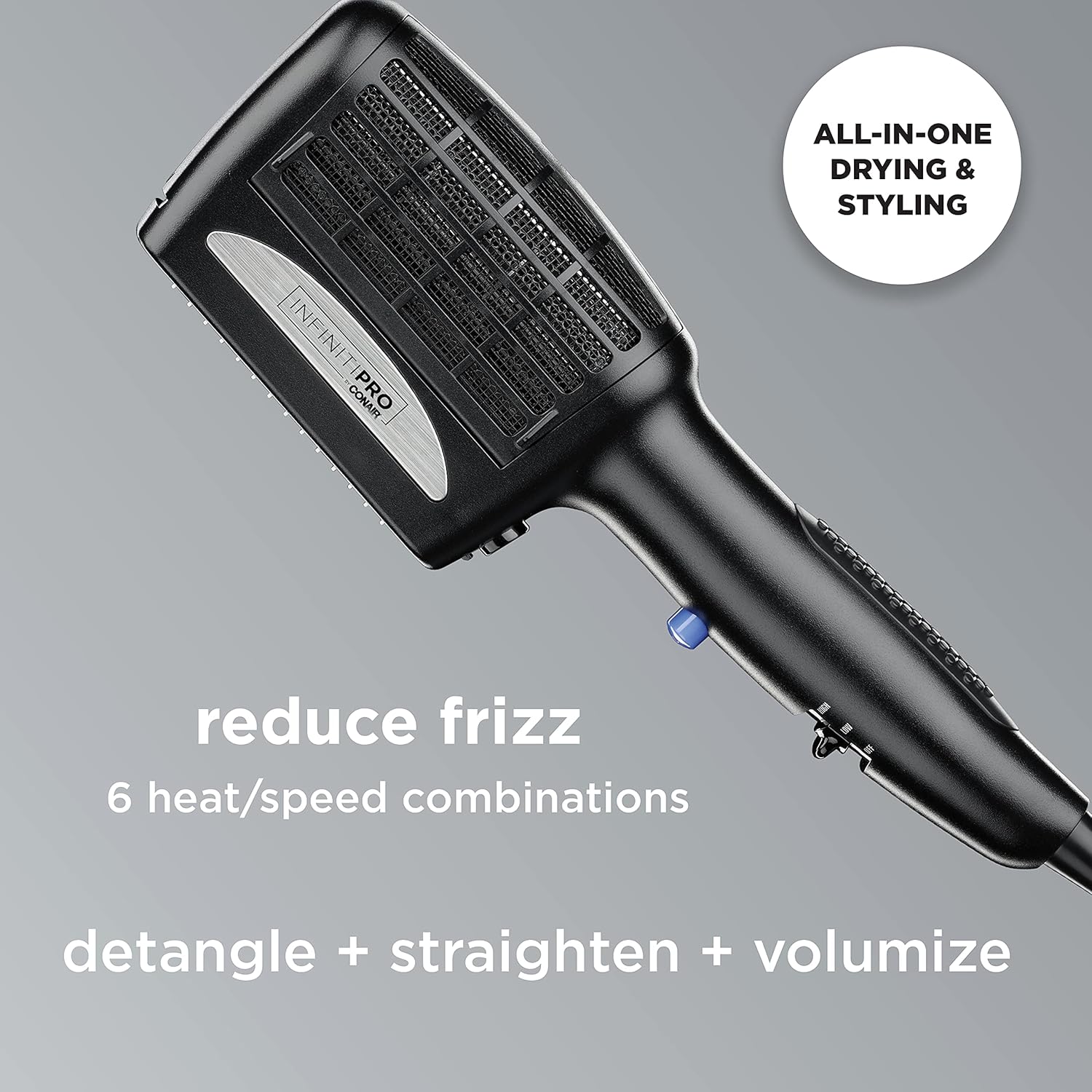 InfinitiPro 3 In 1 Hair Dryer With Ionic Shine