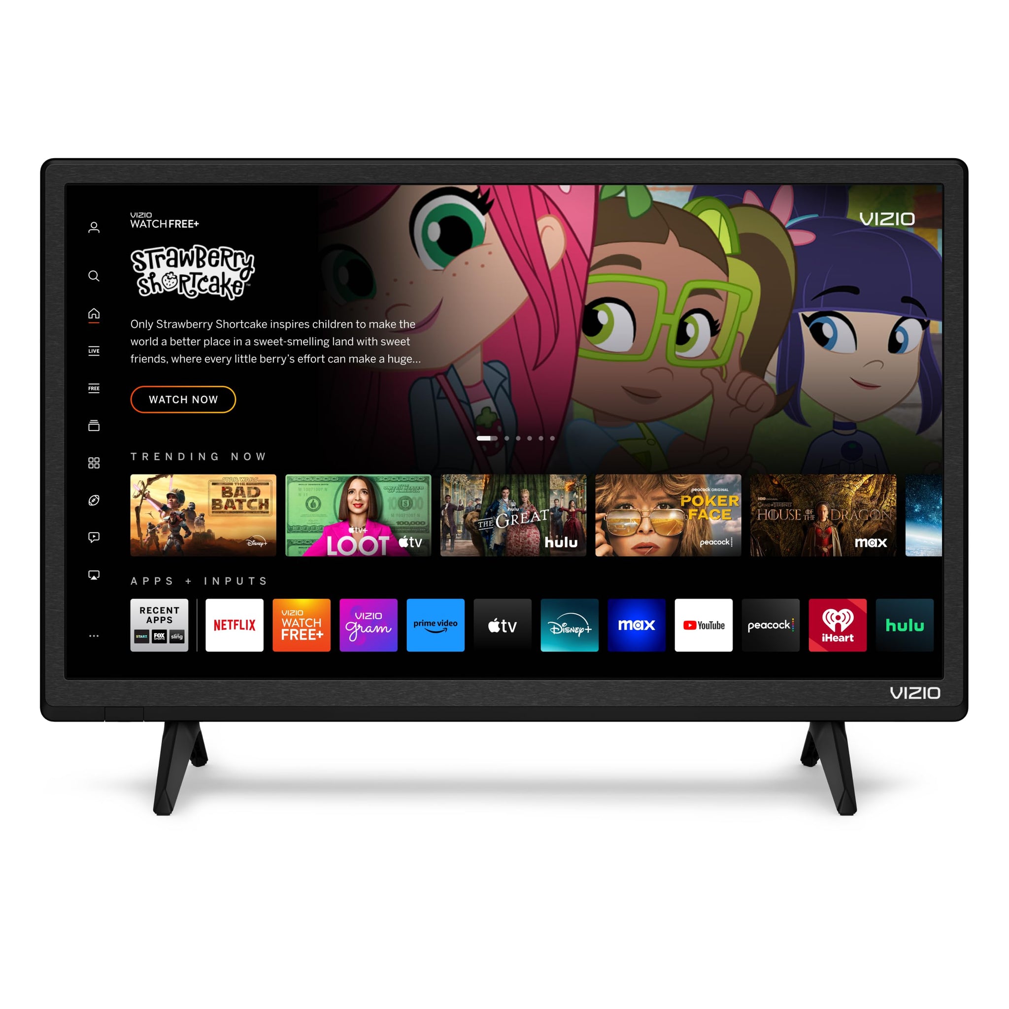 VIZIO 24 Inch Full HD Smart TV with Apple AirPlay