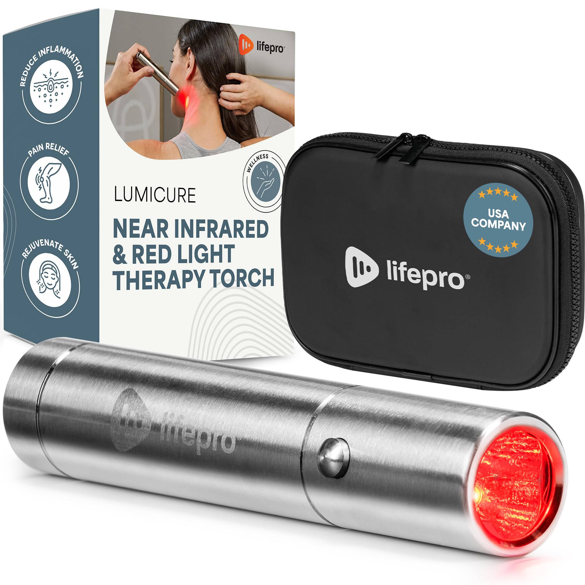 Lifepro Portable Infrared Light Therapy for Pain Relief