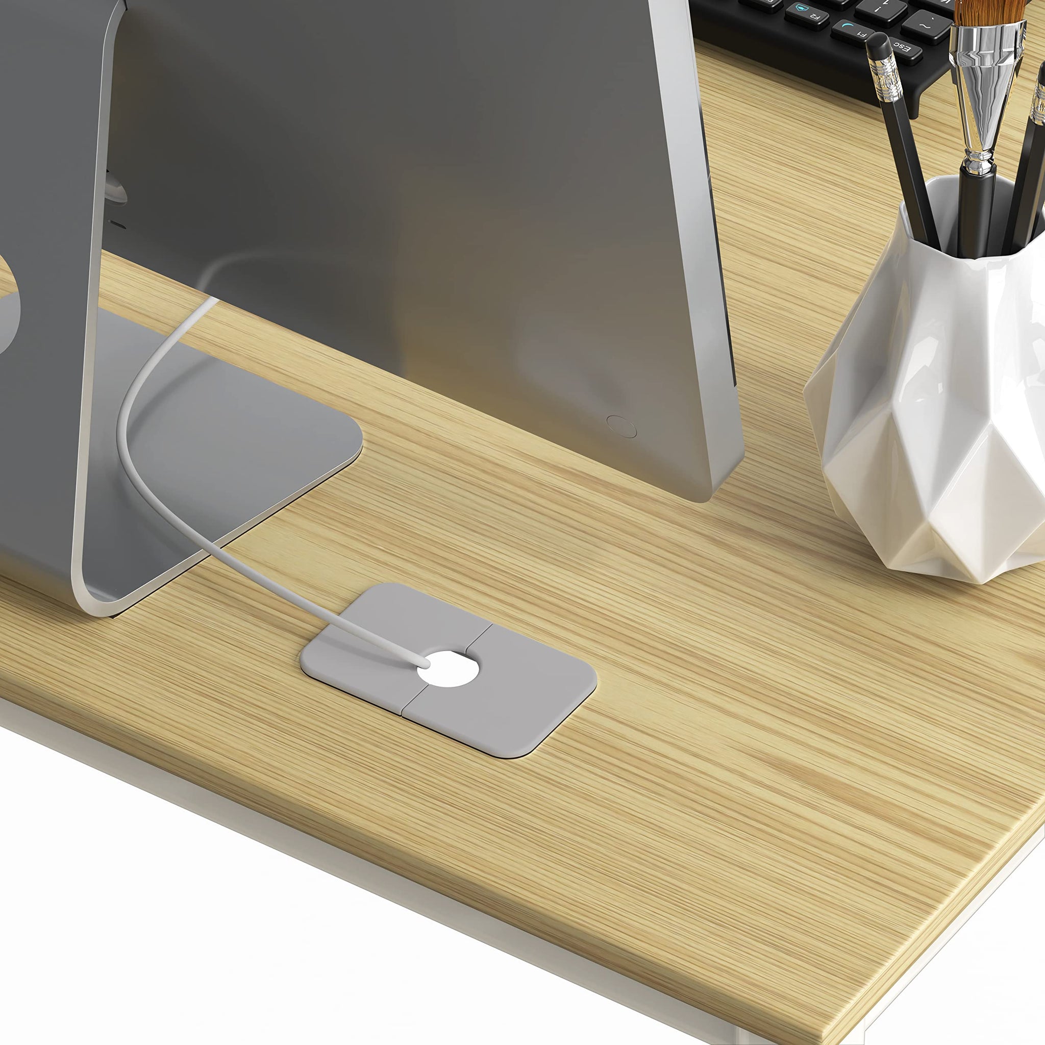 L Shape Home Office Desk for Maximal Workspace