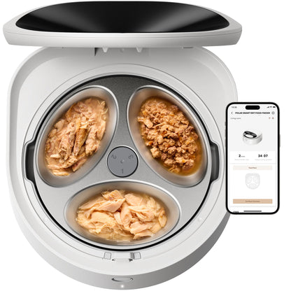 Automatic Cat Feeder with Refrigerated Fresh Meals
