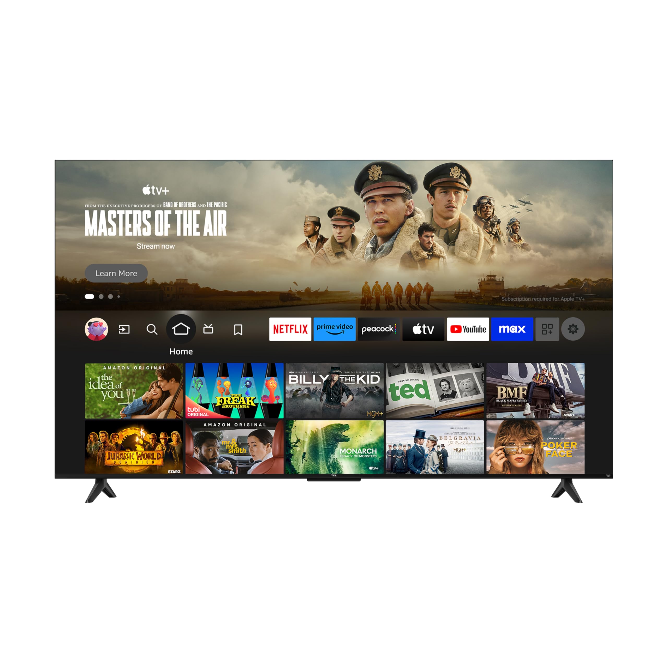 TCL 75 Inch QLED Smart TV with Dolby Vision