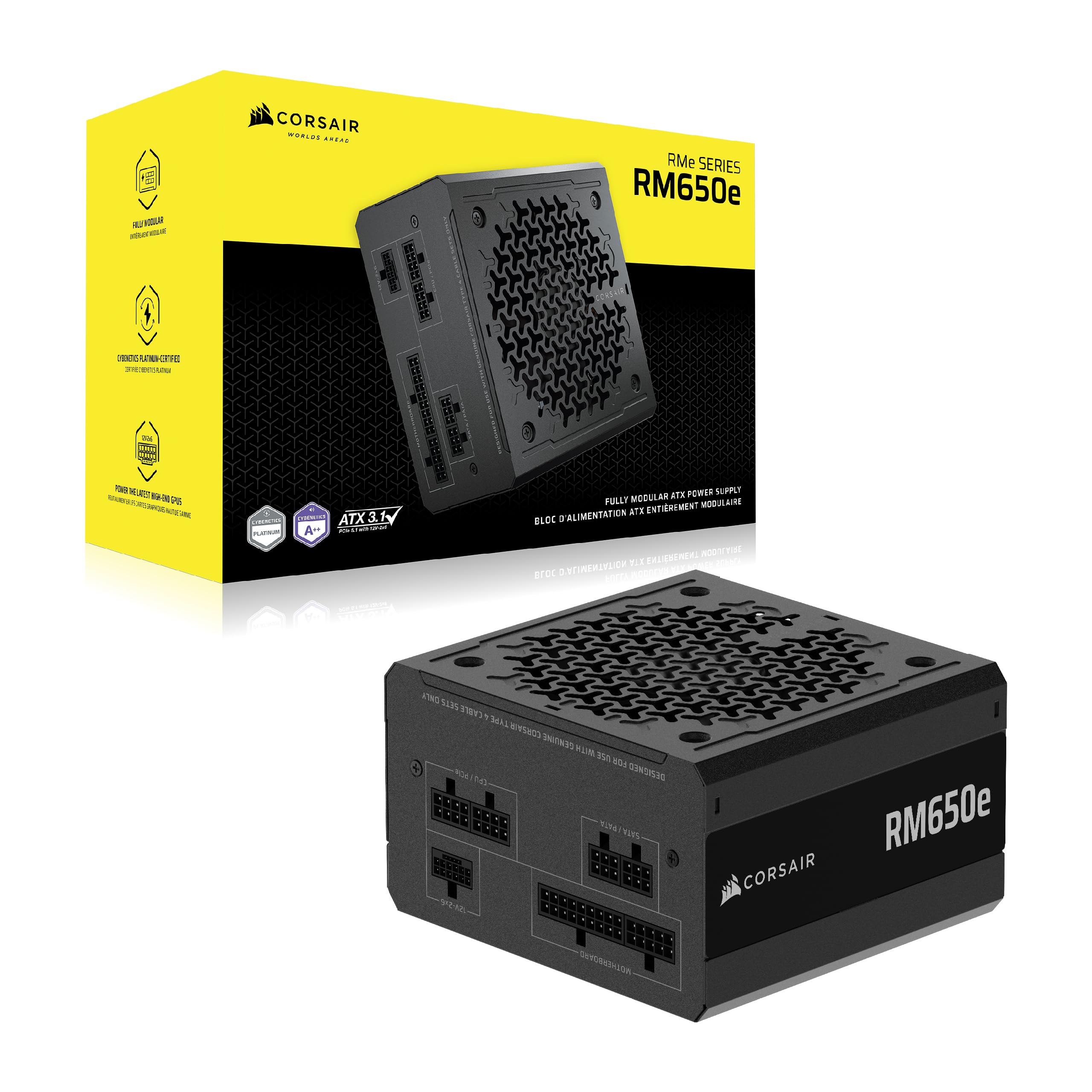 Corsair RM650e Fully Modular Low Noise Power Supply