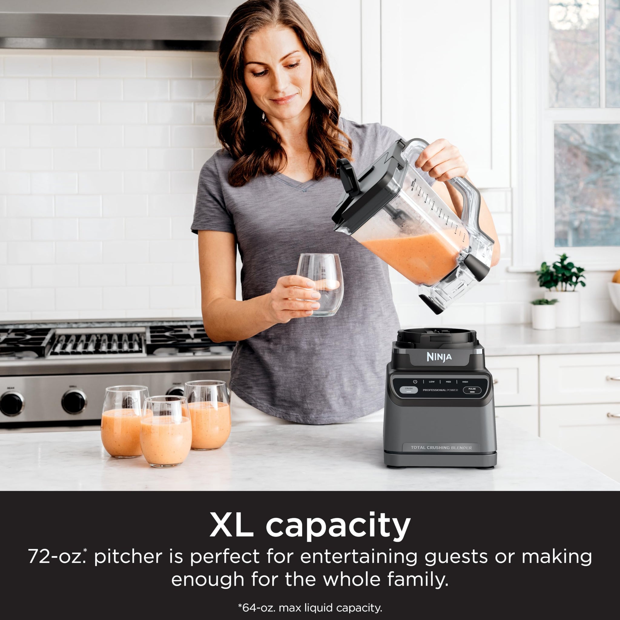 Ninja Professional Blender for Smoothies and Ice Crushing