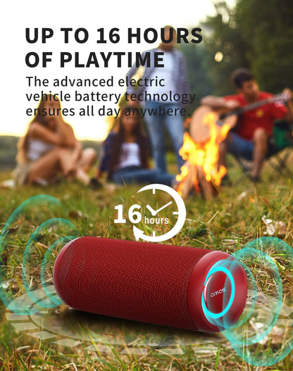 Wireless Portable Speaker IPX7 Waterproof 25W Stereo Sound