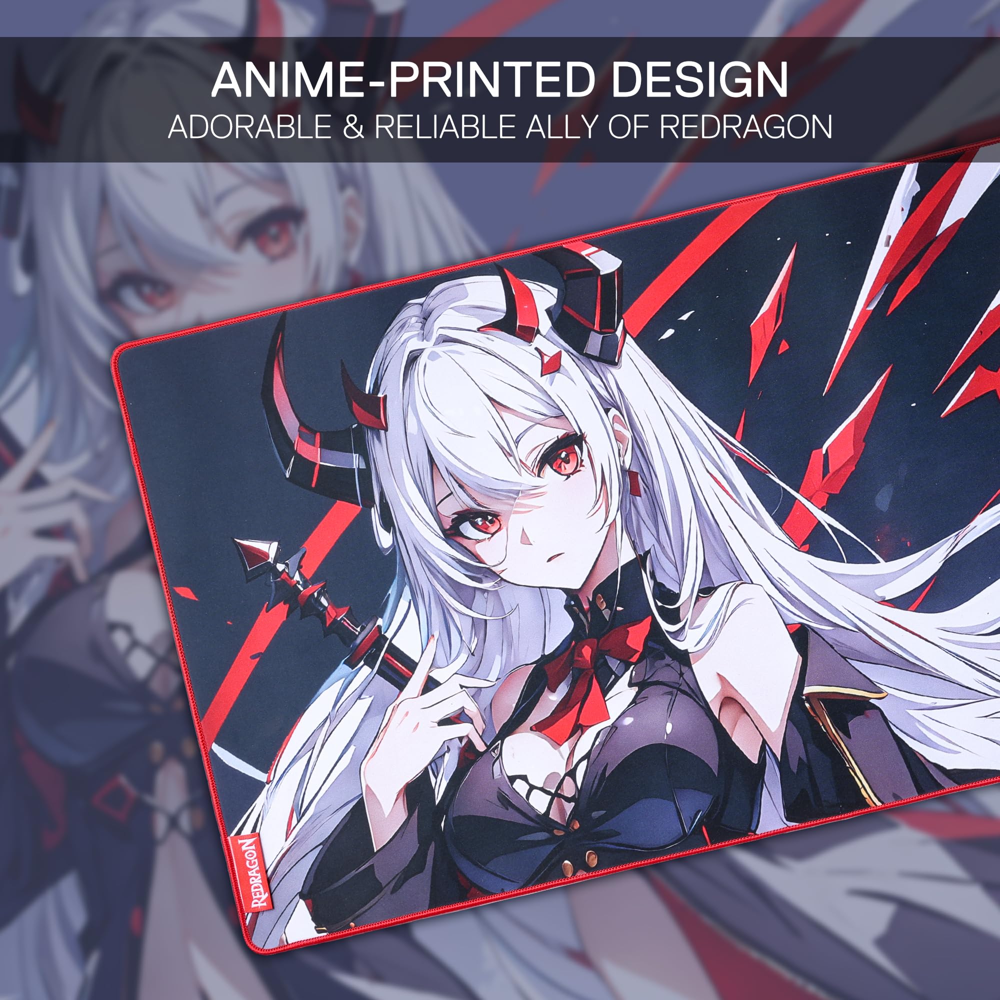 Redragon Anime Gaming Mouse Pad With Smooth Surface