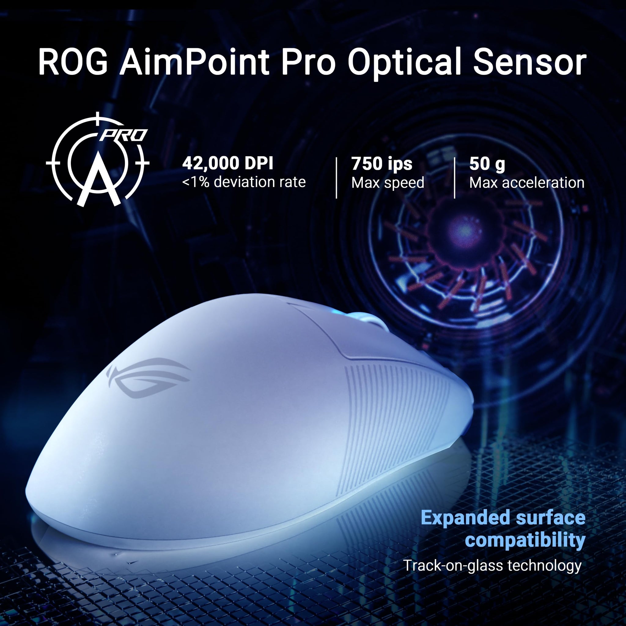 Asus ROG Keris Wireless Gaming Mouse with 36000 DPI Precision