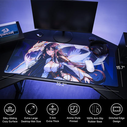 Redragon Anime Gaming Mouse Pad With Smooth Surface
