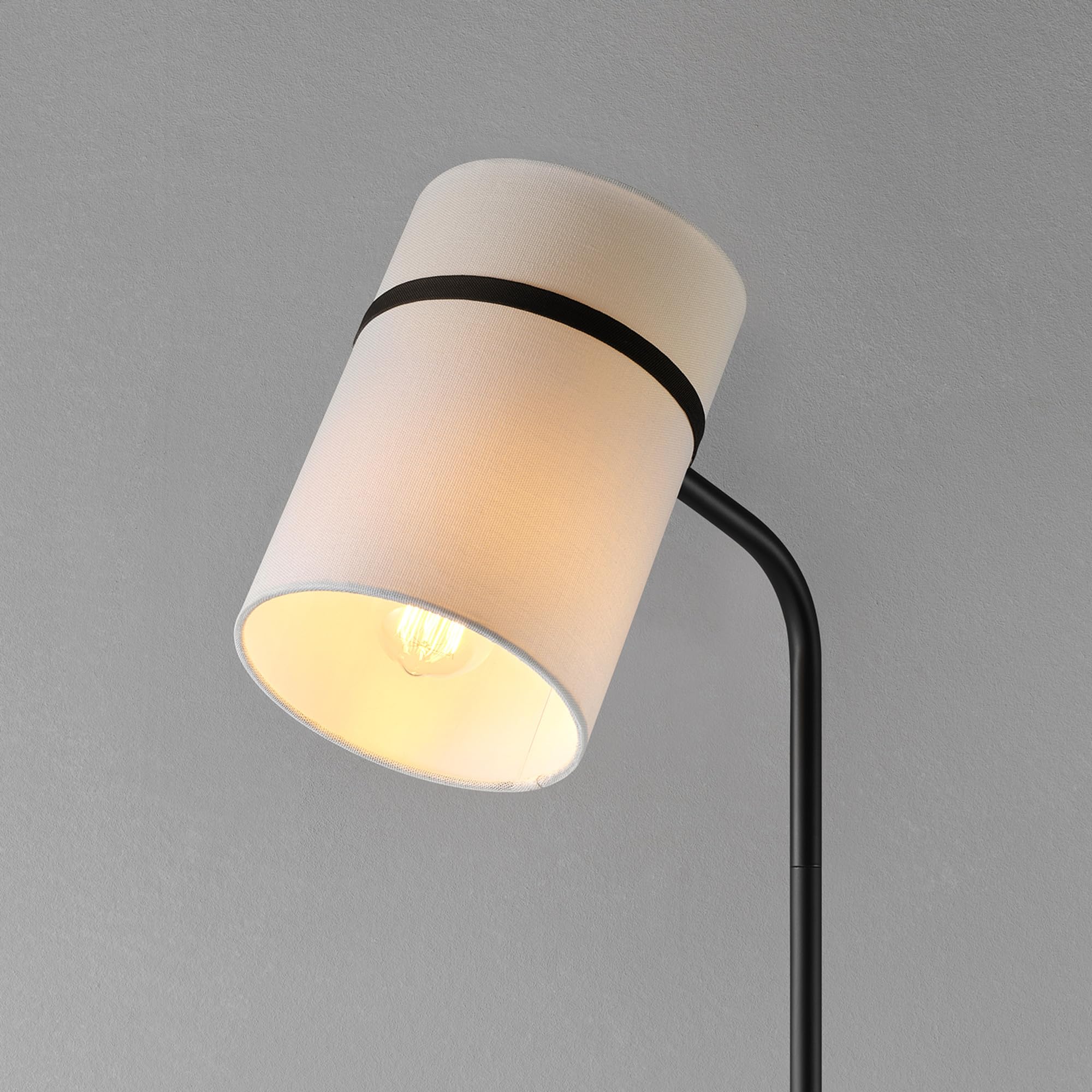 Modern 58 Inch Floor Lamp with Geometric Design