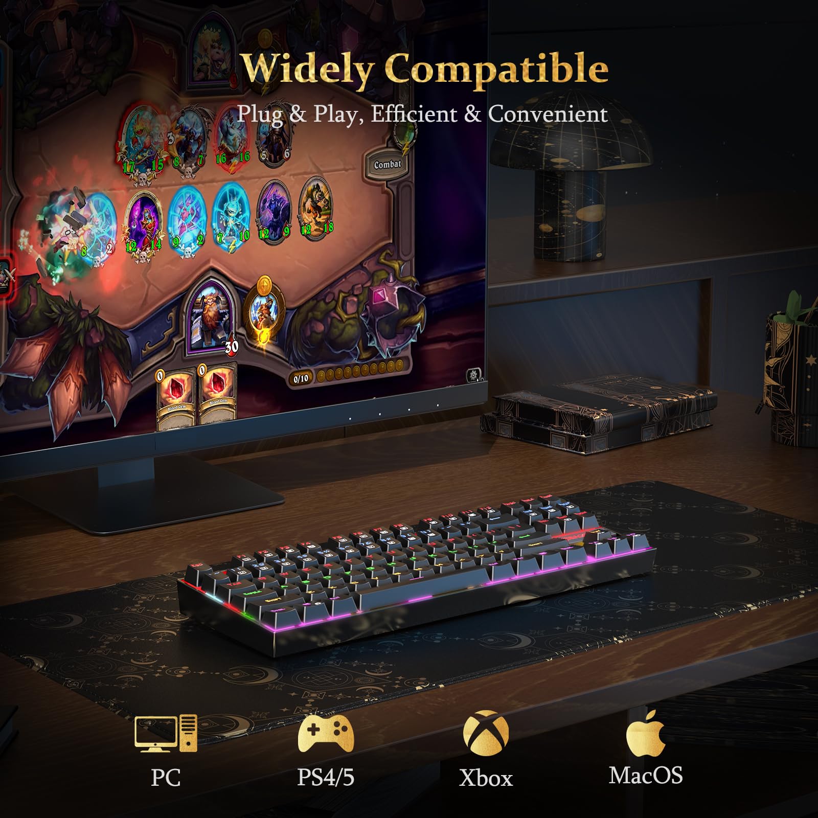 Redragon K552 Mechanical Gaming Keyboard with Red Switches