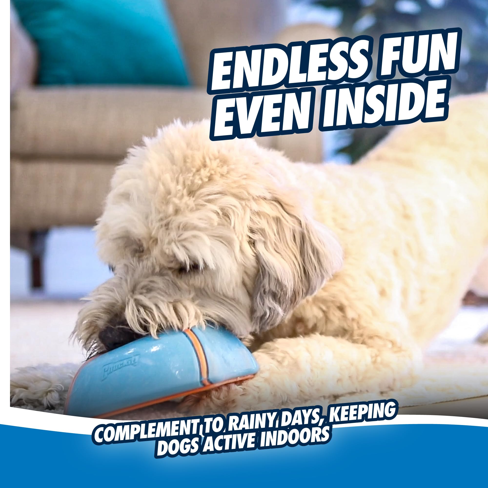 Chuckit Indoor Super Slider Fetch Toy for Dogs
