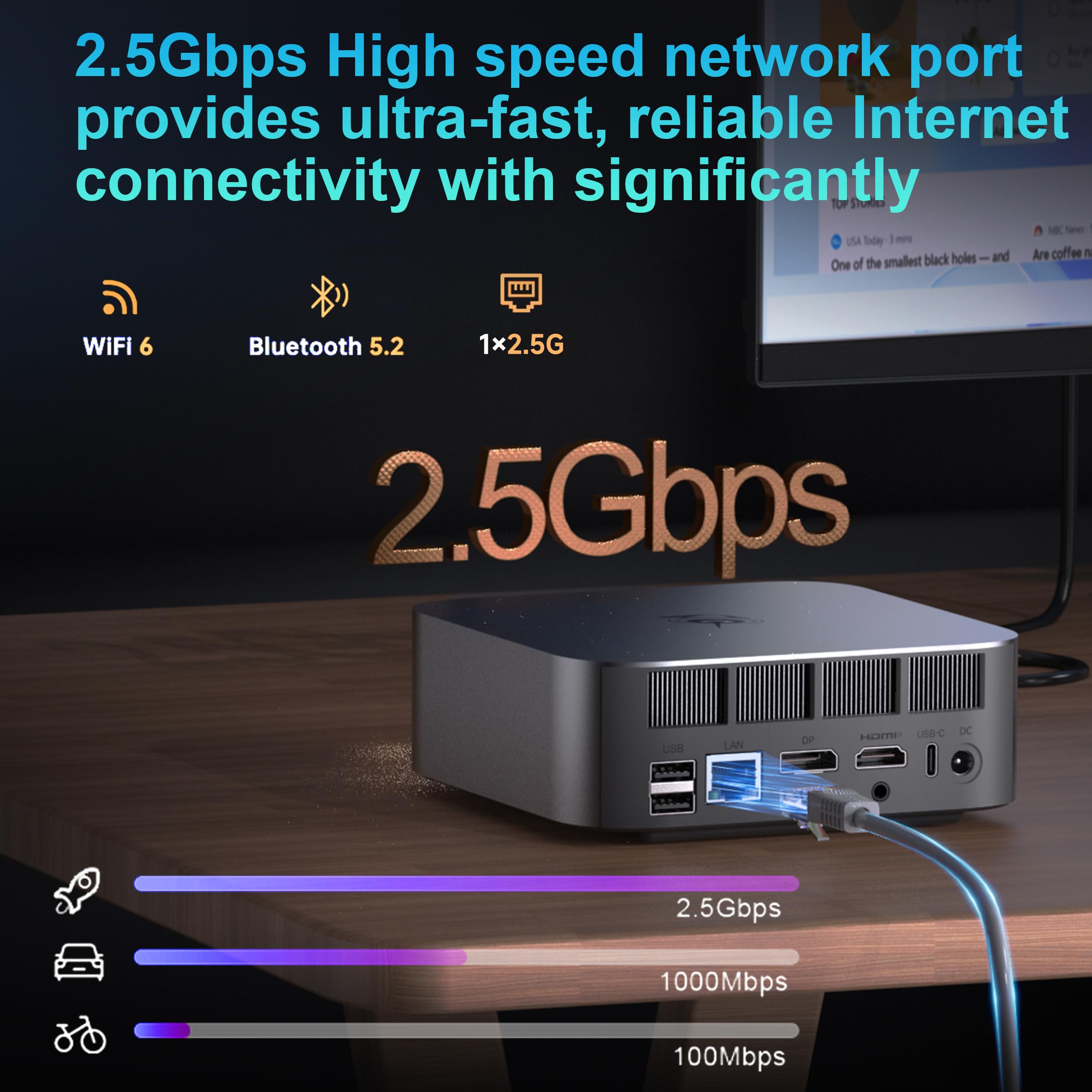 Beelink Mini PC SER5 Pro with Ryzen 7 Performance