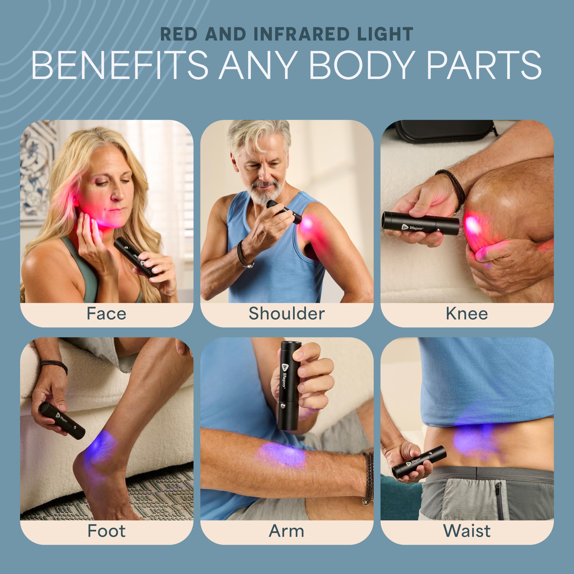Lifepro Portable Infrared Light Therapy for Pain Relief