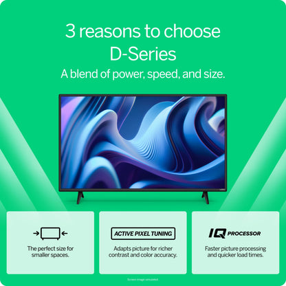 VIZIO 24 Inch Full HD Smart TV with Apple AirPlay