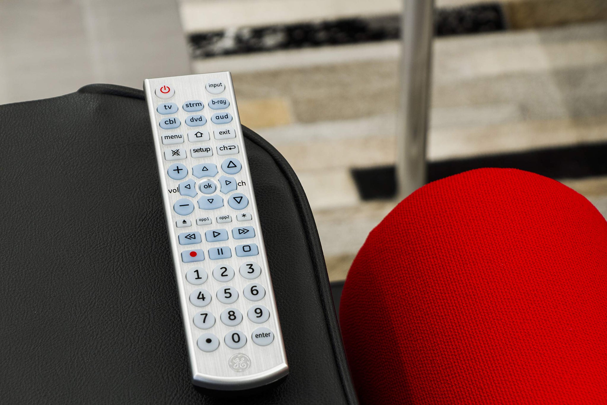GE Big Button Backlit Universal Remote Control for Six Devices