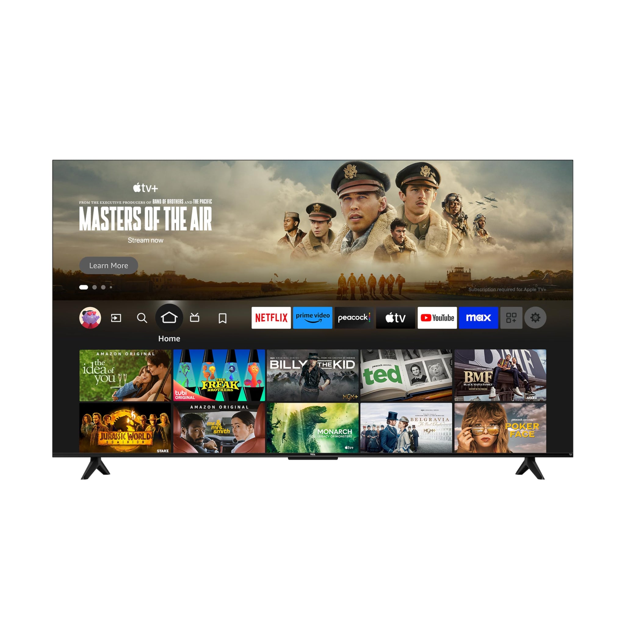 TCL 75 Inch 4K Smart TV with Dolby Vision and Alexa