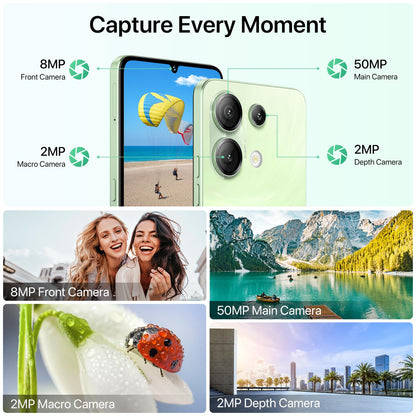 UMIDIGI G9 5G Android 14 Phone 12GB RAM 128GB ROM 50MP Camera 6.75 Inch 90Hz