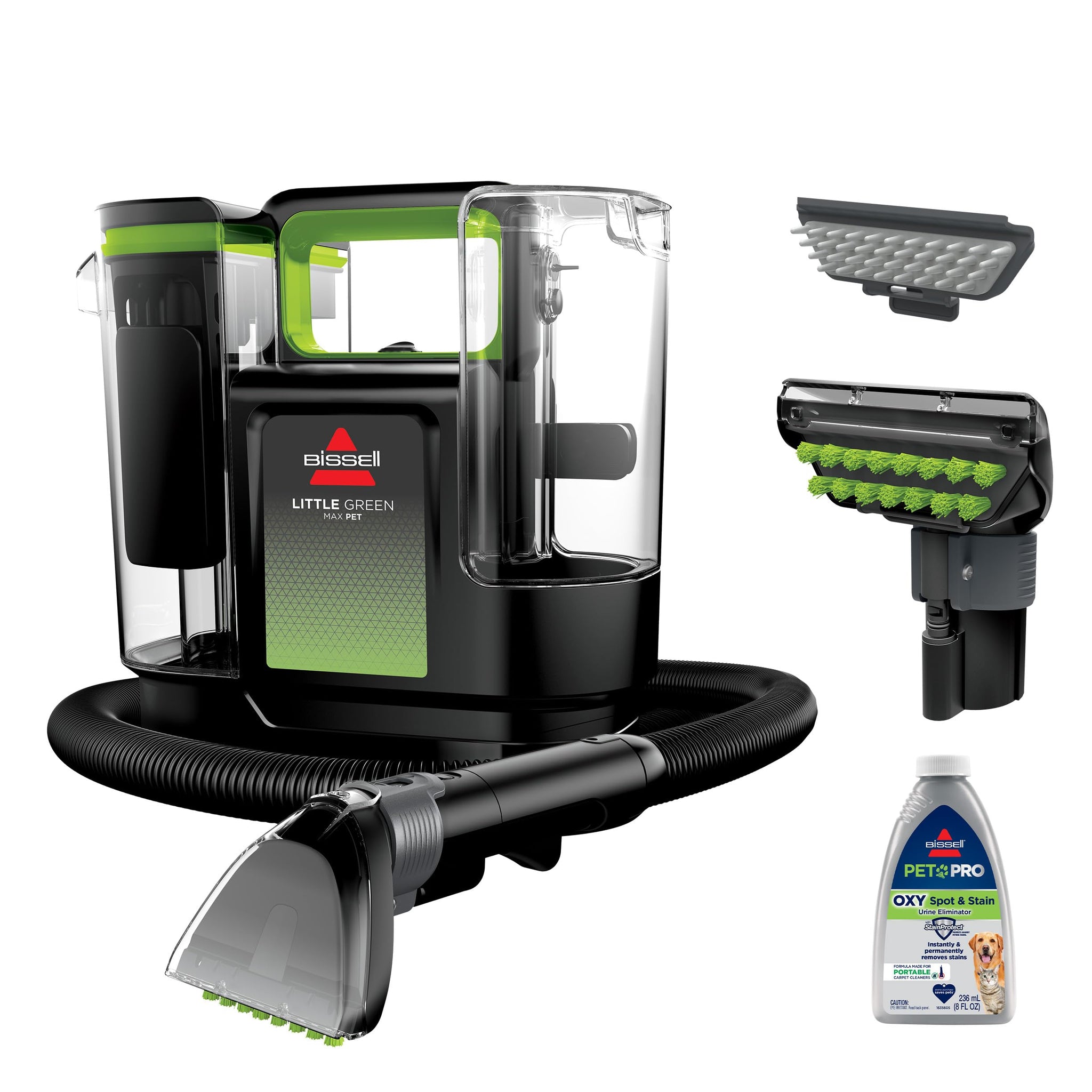 BISSELL Little Green Max Pet Carpet Cleaner with Stain Tool