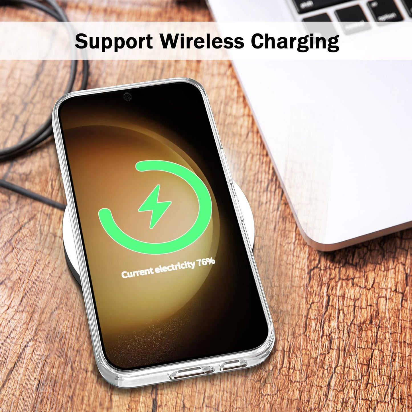 Tenoc Clear Case For Samsung Galaxy S22 6 Inch Non Yellowing Protective Bumper