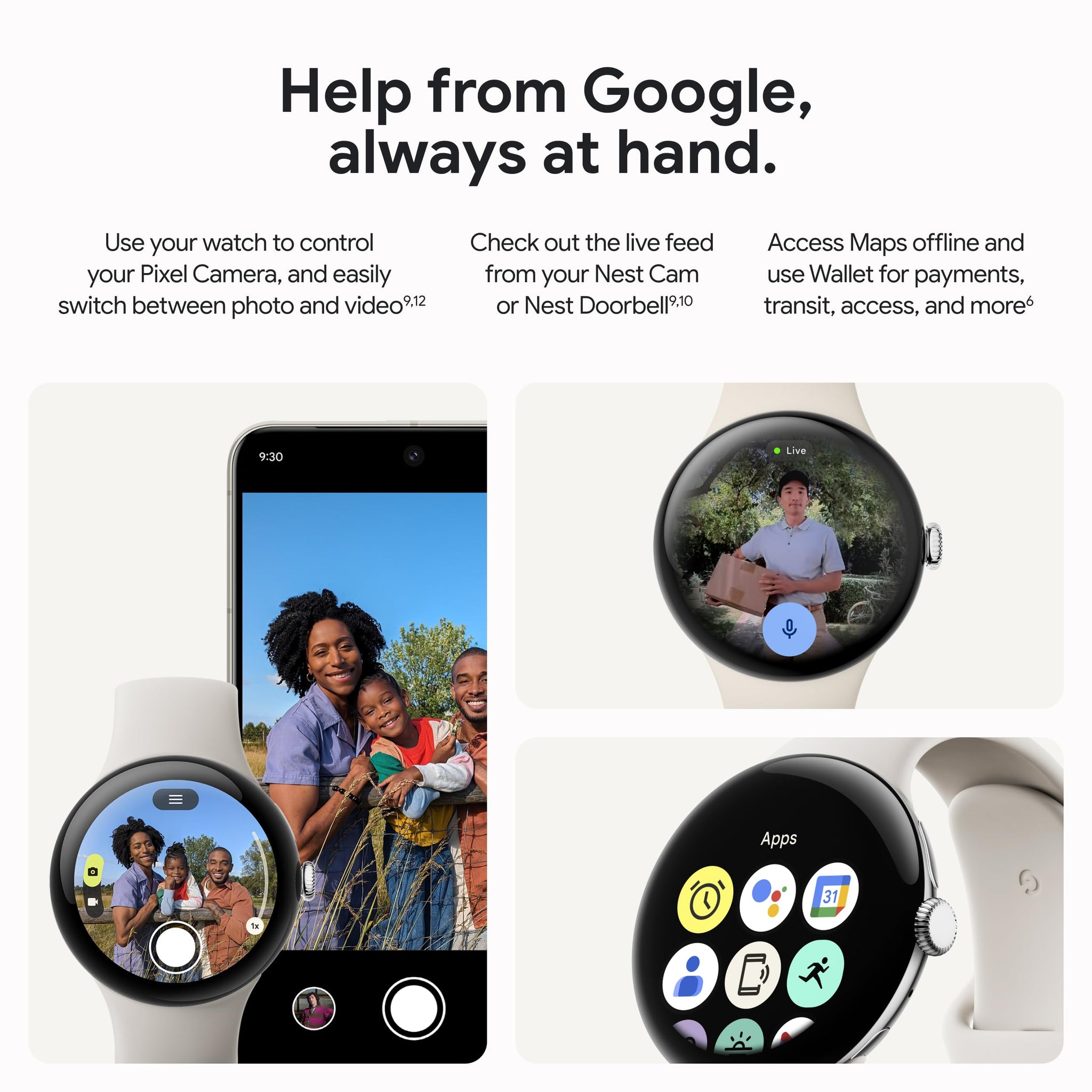 Google Pixel Watch 3 Android Smartwatch With Heart Tracking