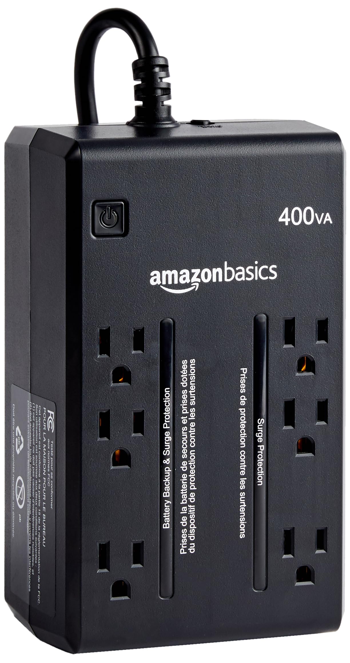 Amazon Basics UPS Battery Backup Power Outage Protection