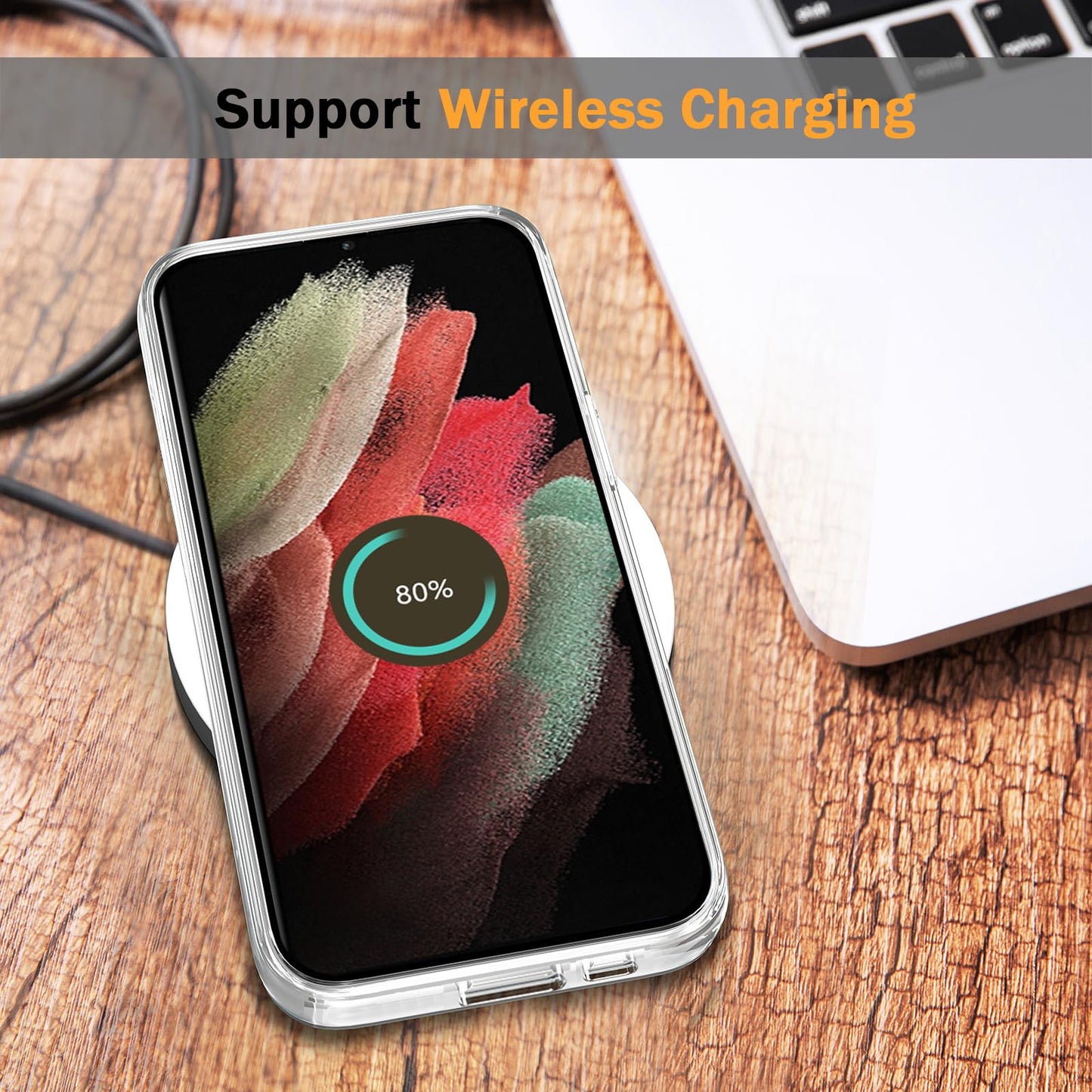 Tenoc Clear Case For Samsung Galaxy S22 6 Inch Non Yellowing Protective Bumper