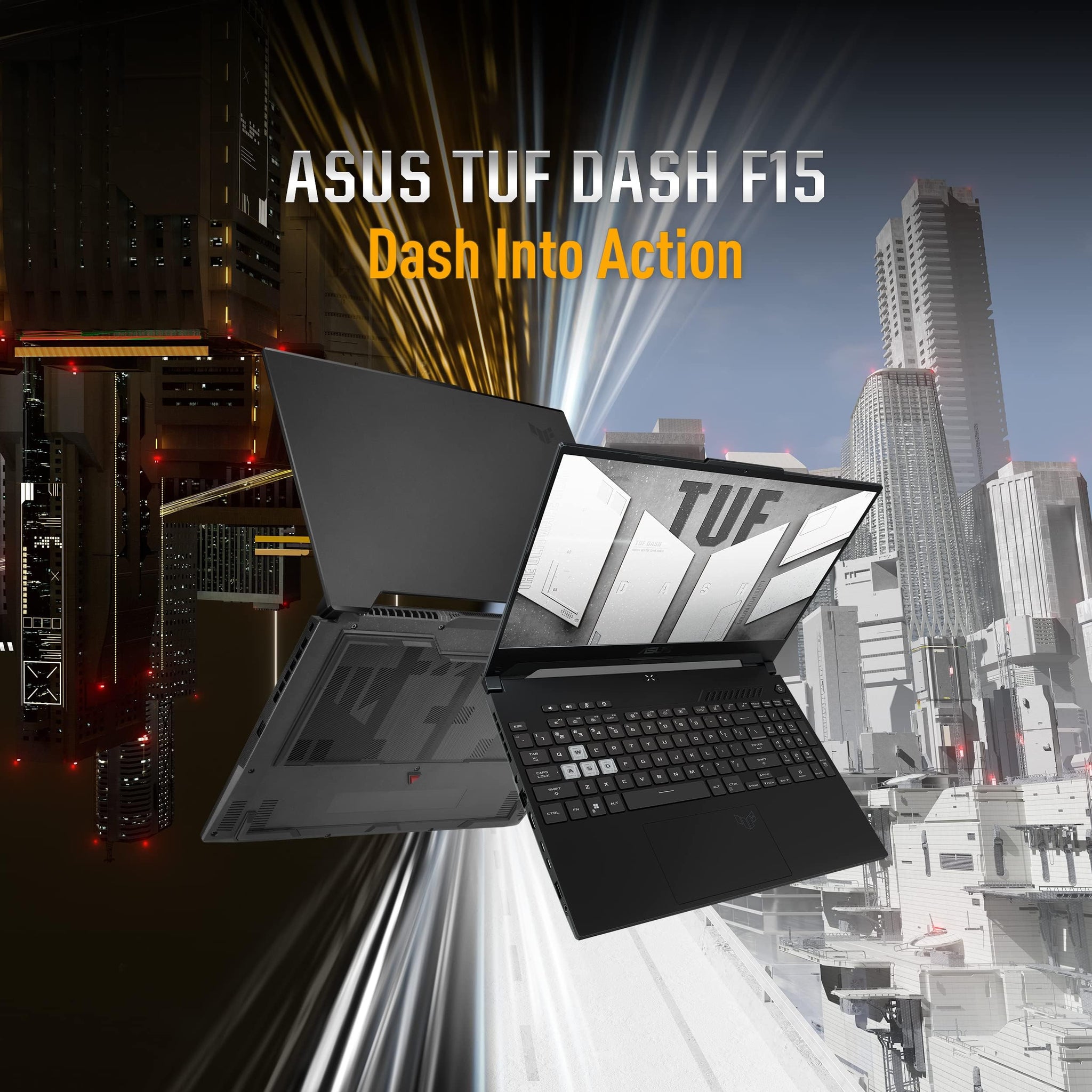 ASUS TUF Dash 15 Gaming Laptop with 144Hz Display