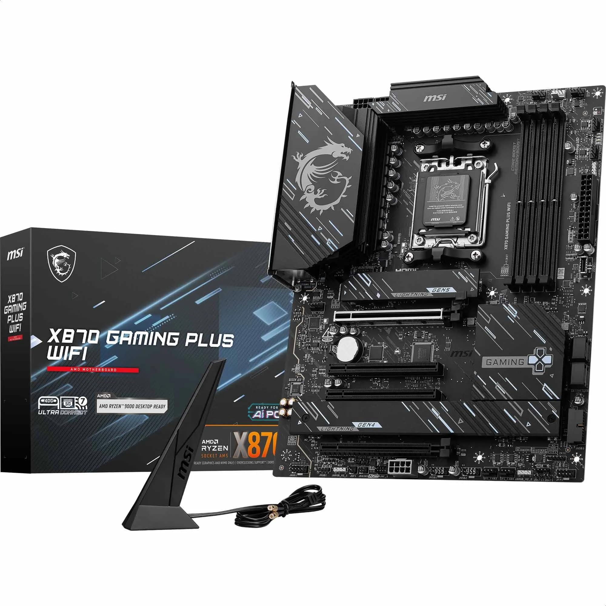 MSI MAG X870 Tomahawk WiFi Gaming Motherboard for AMD Ryzen