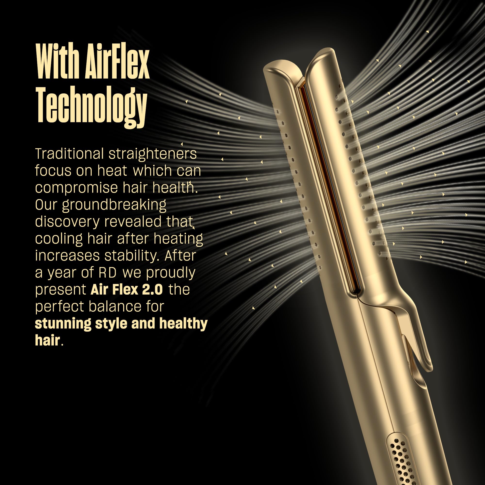 2 in 1 Hair Straightener and Curler for Effortless Styling