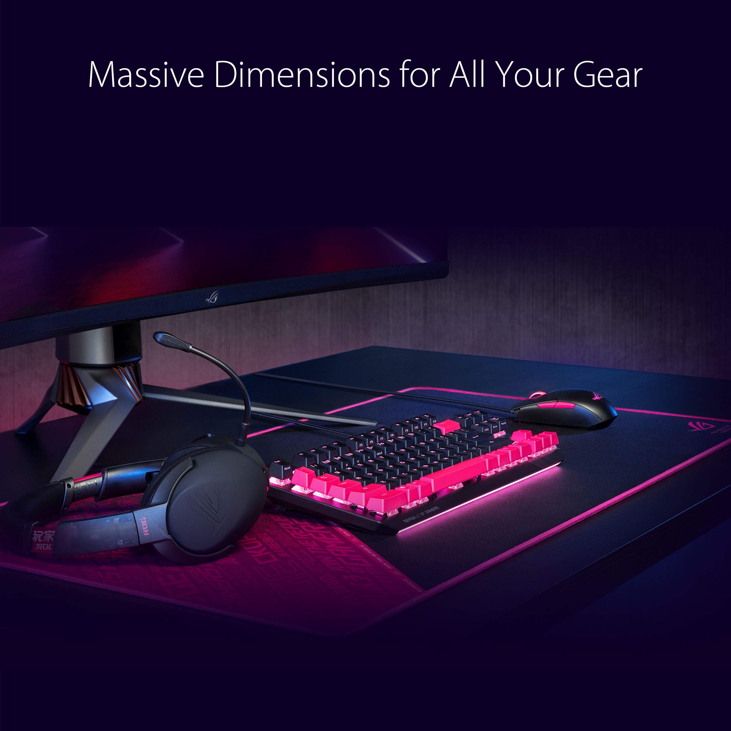 ASUS ROG Sheath Gaming Mouse Pad for Precision Control