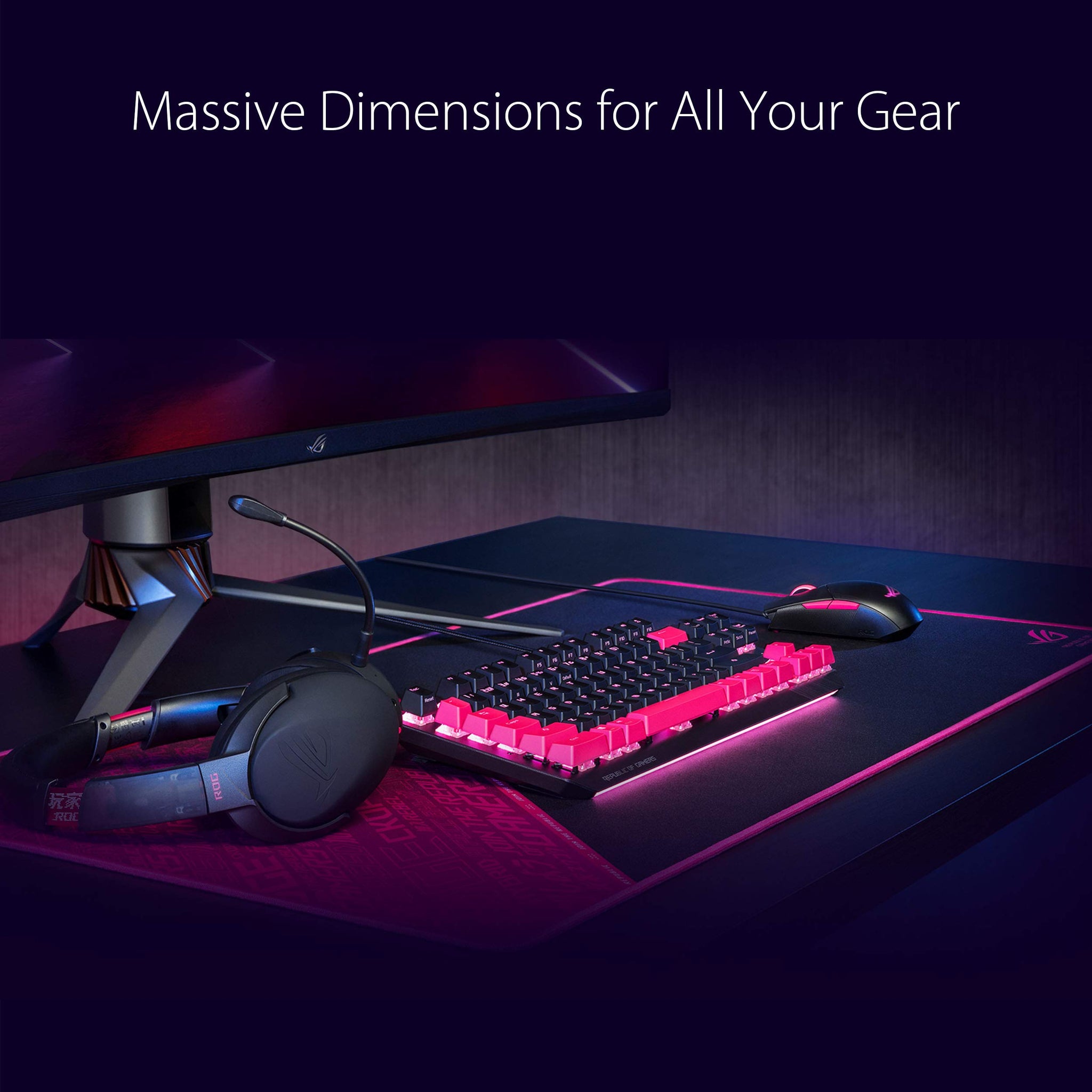 ASUS ROG Sheath Gaming Mouse Pad for Precision Control