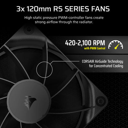 Corsair Nautilus 360 RS ARGB Liquid CPU Cooler