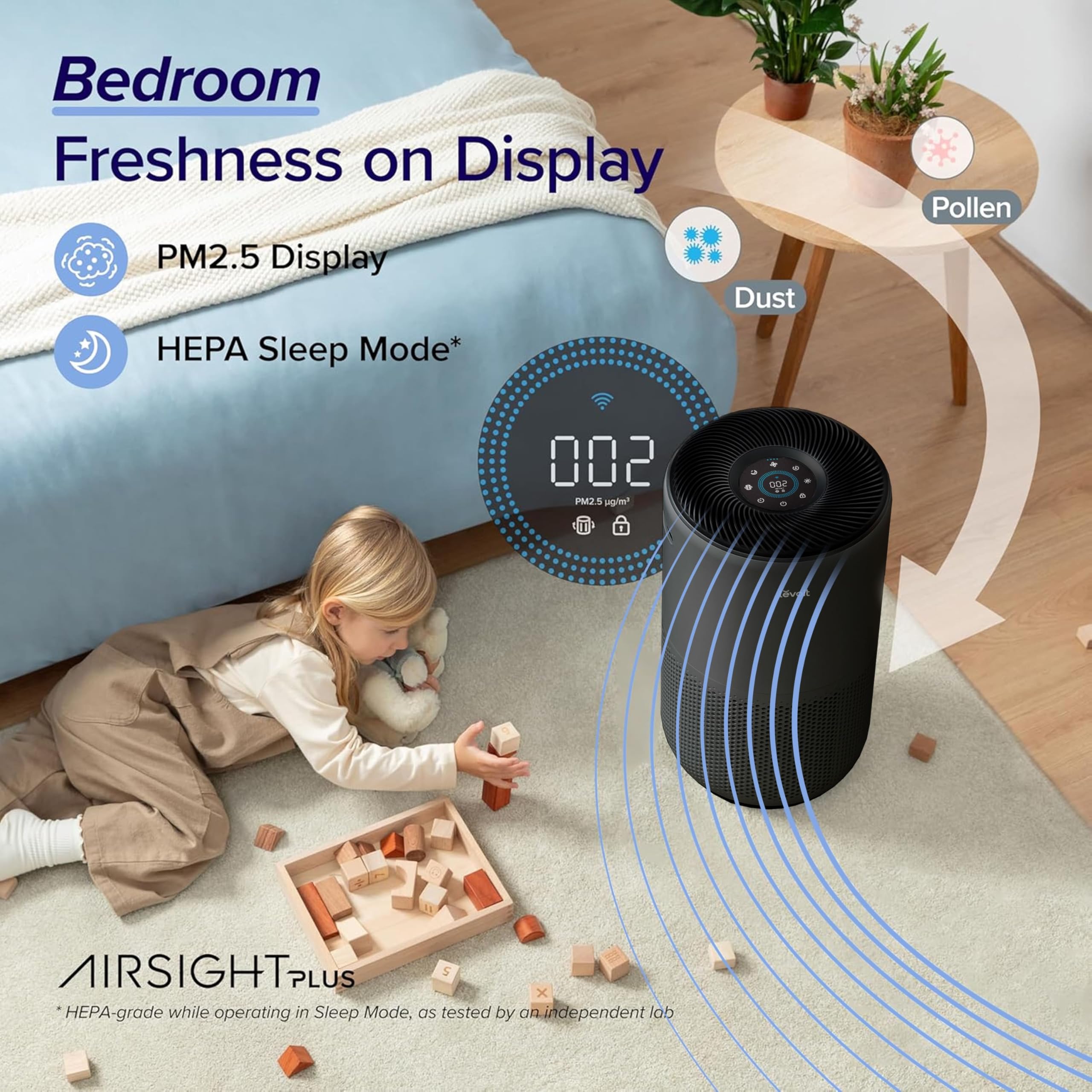 Levoit Smart Air Purifier for Large Rooms