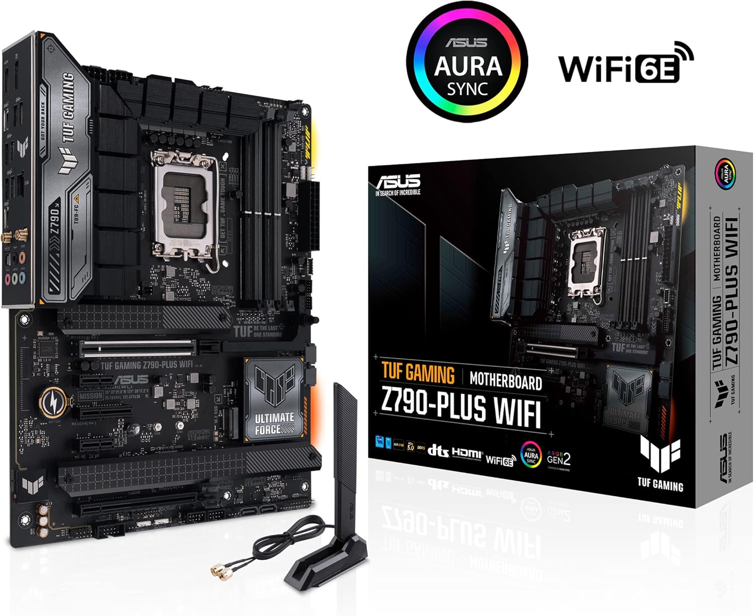 ASUS TUF Gaming Z790 Plus Motherboard with WiFi 6