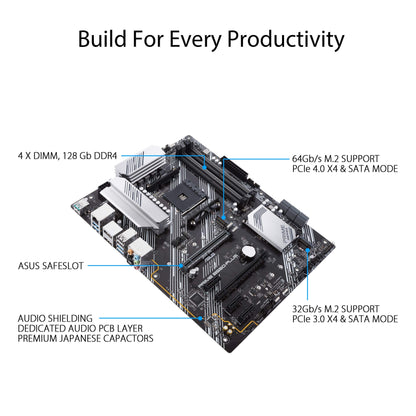 ASUS Prime B550M-A WiFi II Motherboard with PCIe 4.0